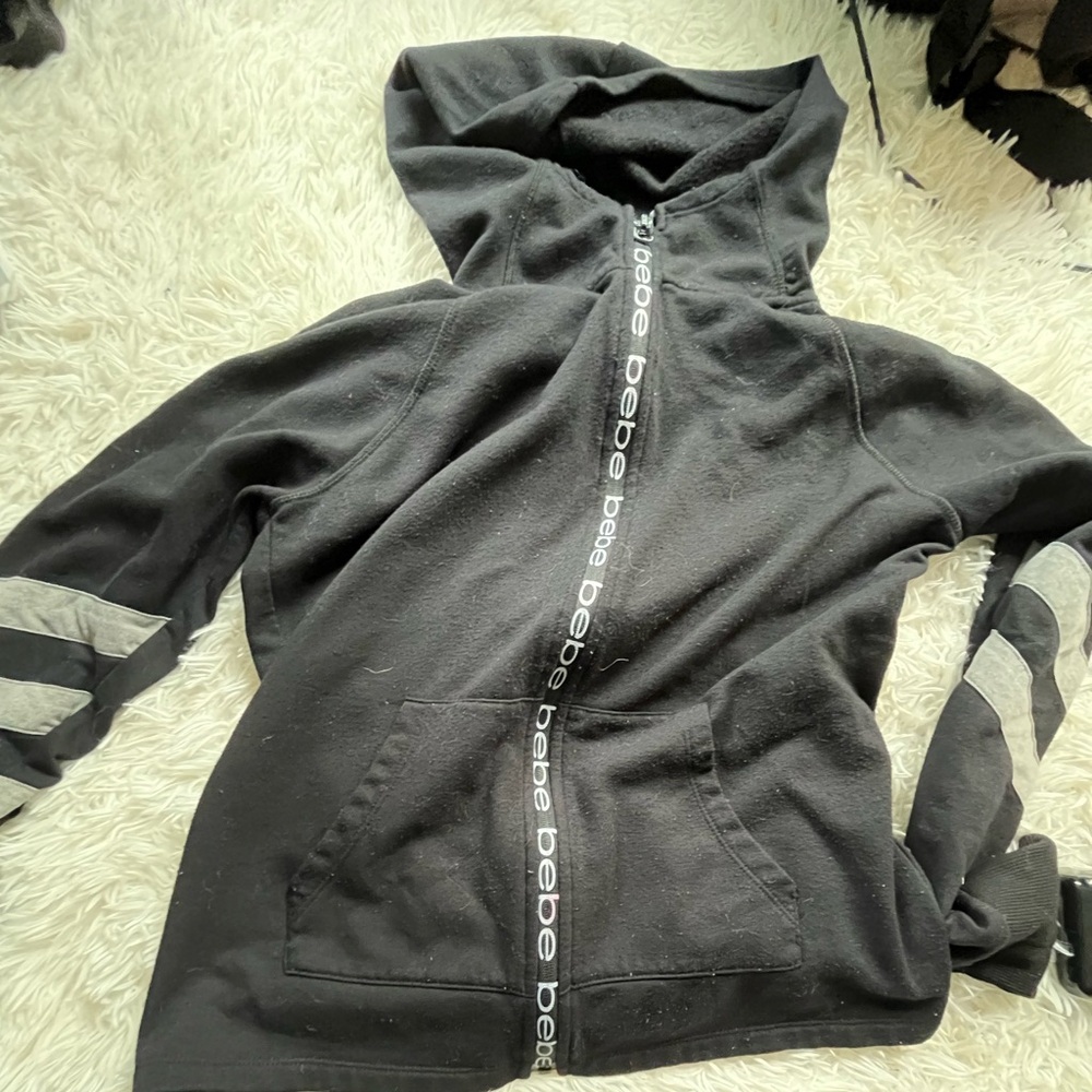 BEBE zip up hoodie